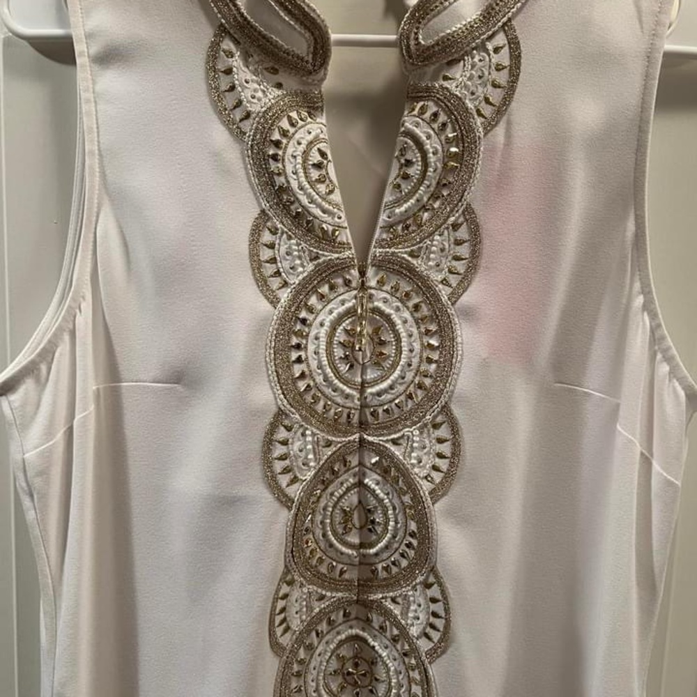 LILLY PULITZER JANE MAXI DRESS SIZE 8 WHITE NWT